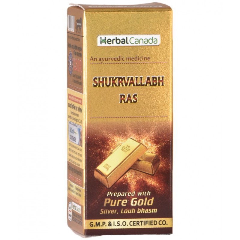 Herbal Canada Shukr vallabh Ras Gold Tablet 50 no.s Pack Of 1