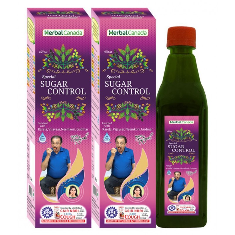 Herbal Canada Sugar Control Liquid 500 ml Pack of 3