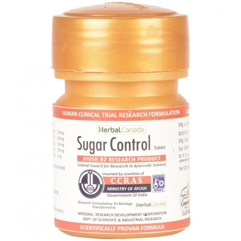 Herbal Canada Sugar Control Tablet 60 no.s