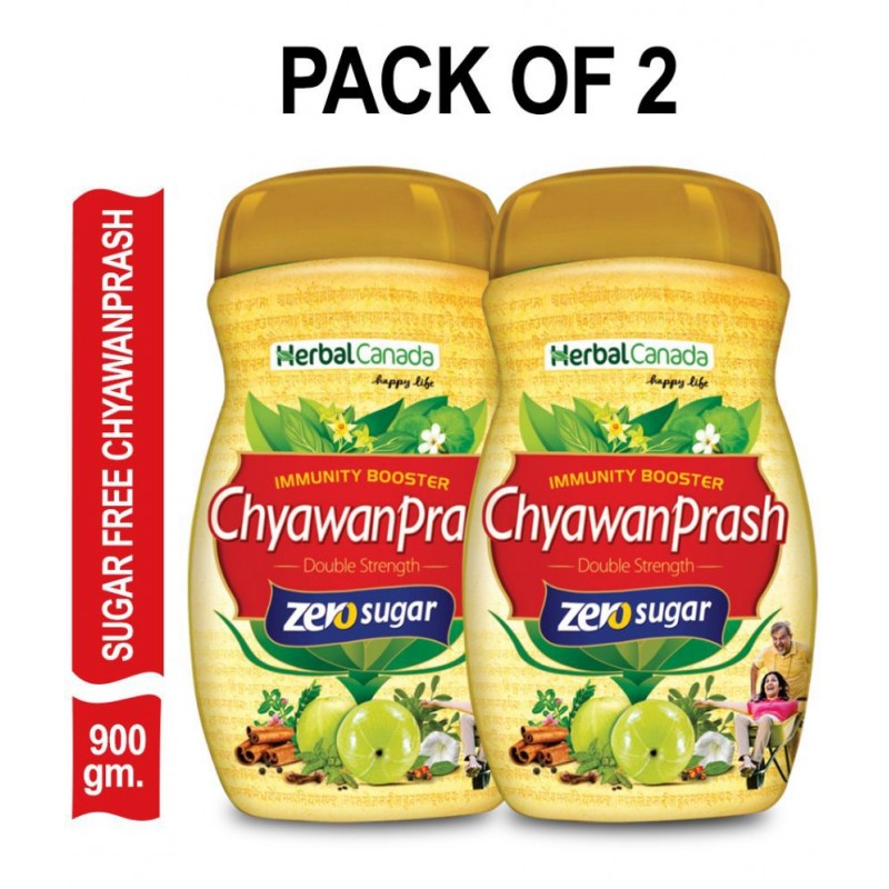 Herbal Canada Sugar Free Chyawanprash Paste 900 gm Pack Of 2