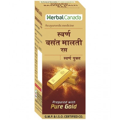 Herbal Canada Swarn Basant Malti Ras Tablet 25 no.s
