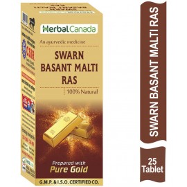 Herbal Canada Swarn Basant Malti Ras Tablet 25 no.s