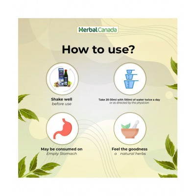 Herbal Canada Triphala Ras Liquid 500 ml Pack of 3