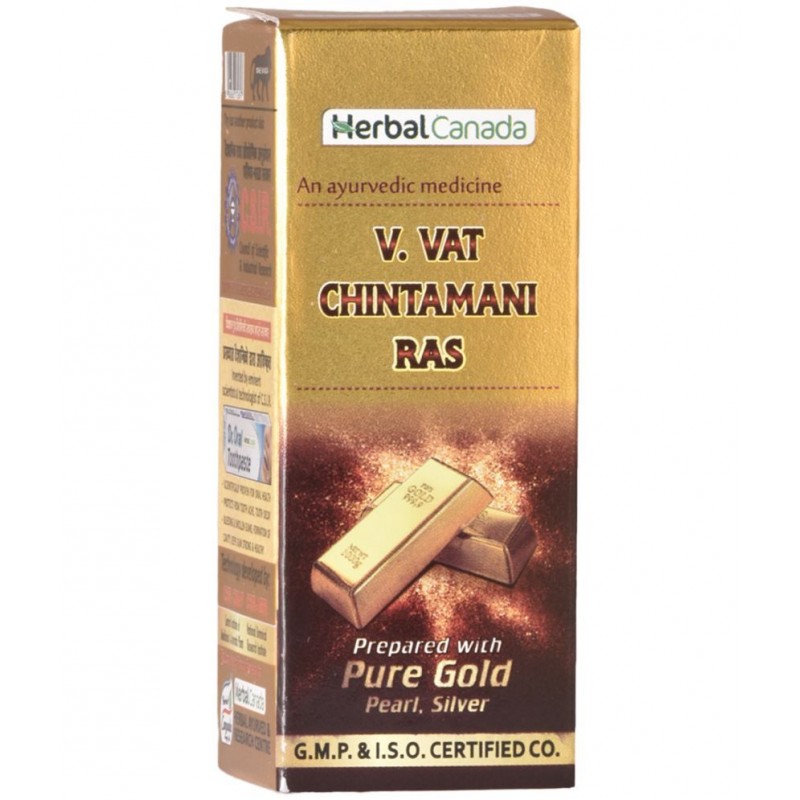 Herbal Canada V.Vaat Chintamani Ras Gold Tablet 50 no.s Pack Of 1