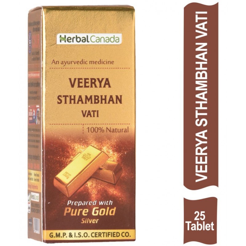 Herbal Canada Veerya Sthambhan  Vati Tablet 25 no.s