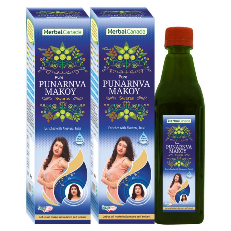 Herbal Canada punarnva Makoy Liquid 500 ml Pack Of 2