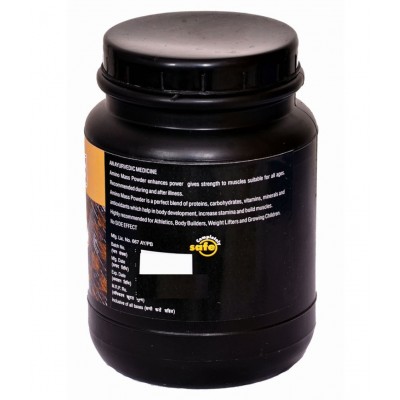 Herbal Care Amino Mass (Builds Muscles & Strength) Powder 500 gm Pack Of 1