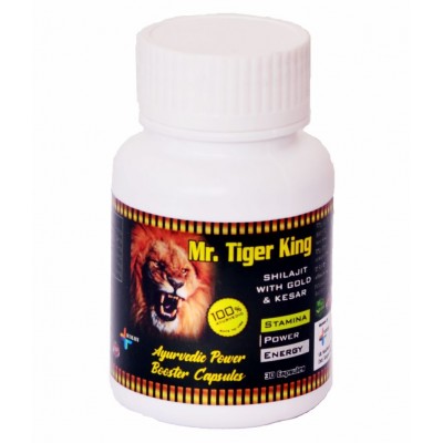 Herbal Care Mr.Tiger King (100% Herbal/Ayurvedic) Capsule 30 no.s