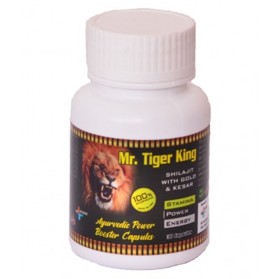 Herbal Care Mr.Tiger King (Ayurvedic Power Booster) Capsule 30 no.s