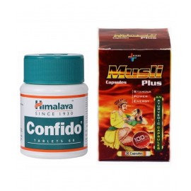 Herbal Care Musli Plus 30 Capsule & Himalaya Confido Tablet 60 no.s