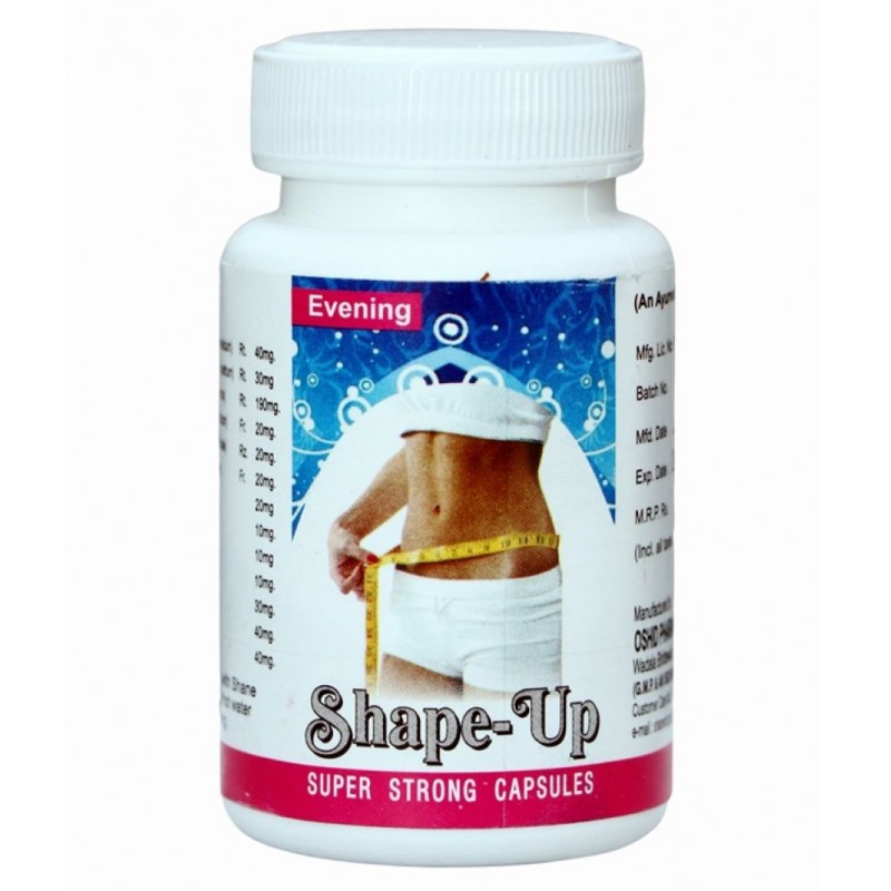 Herbal Care Shape Up Slimmer Capsule 30 no.s Unflavoured Pack of 2