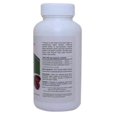 Herbal Hills Arjunahills 120 Capsule 500 mg
