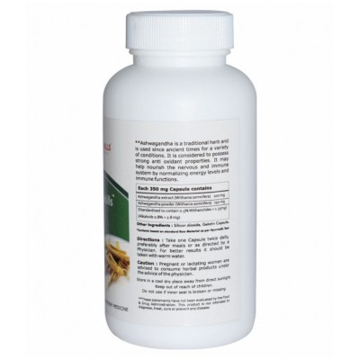 Herbal Hills Ashwagandhahills 120 Capsule 240 mg