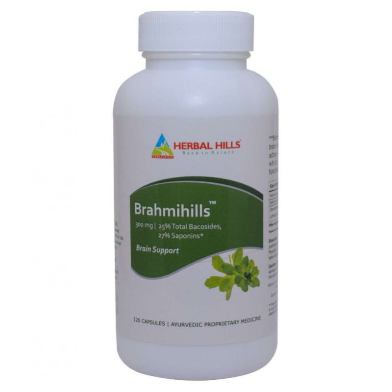 Herbal Hills Brahmihills 120 Capsule 300 mg