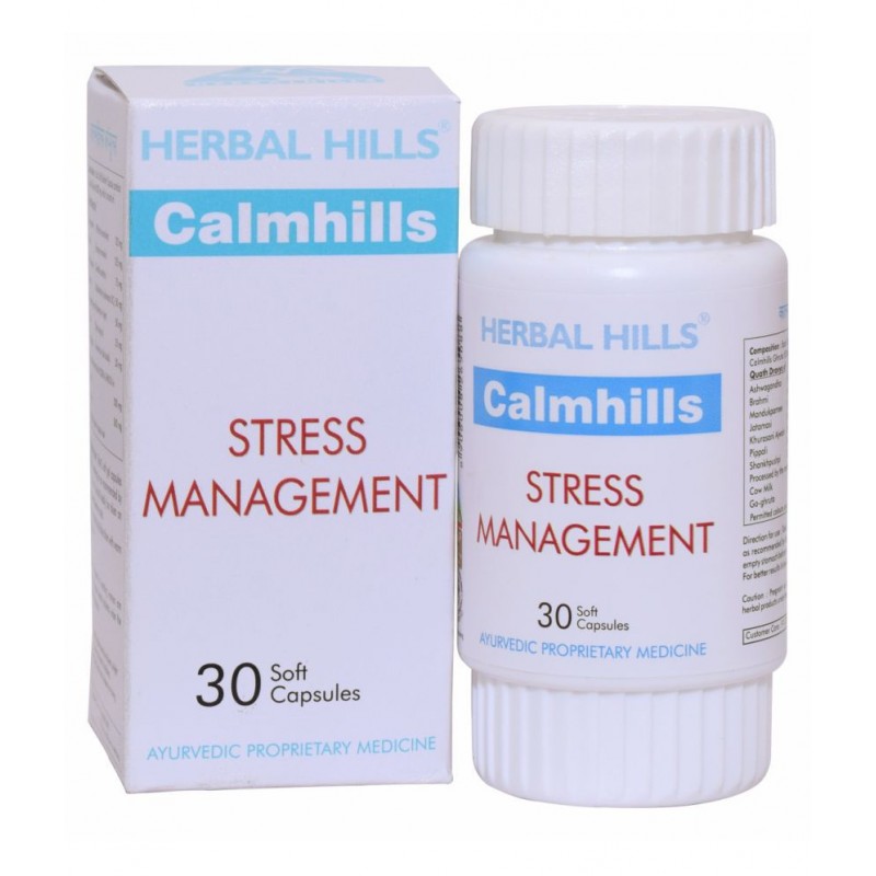 Herbal Hills Calmhills Stress Managemnet Capsule 30 no.s Pack Of 1