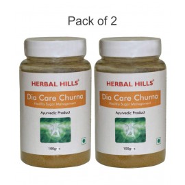 Herbal Hills Dia Care Churna Powder 100 gm Pack Of 2