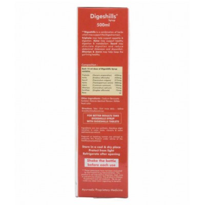 Herbal Hills Digeshills Herbal Shots Liquid 500 ml Pack Of 2