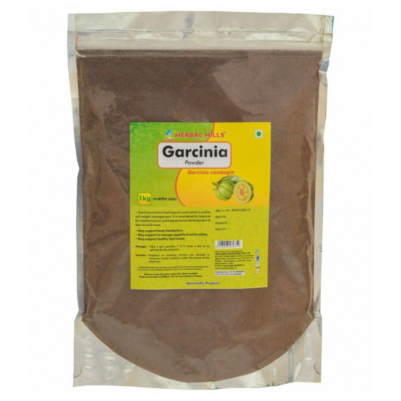 Herbal Hills Garcinia Cambogia - Vrikshamla Powder 1 kg Pack Of 1