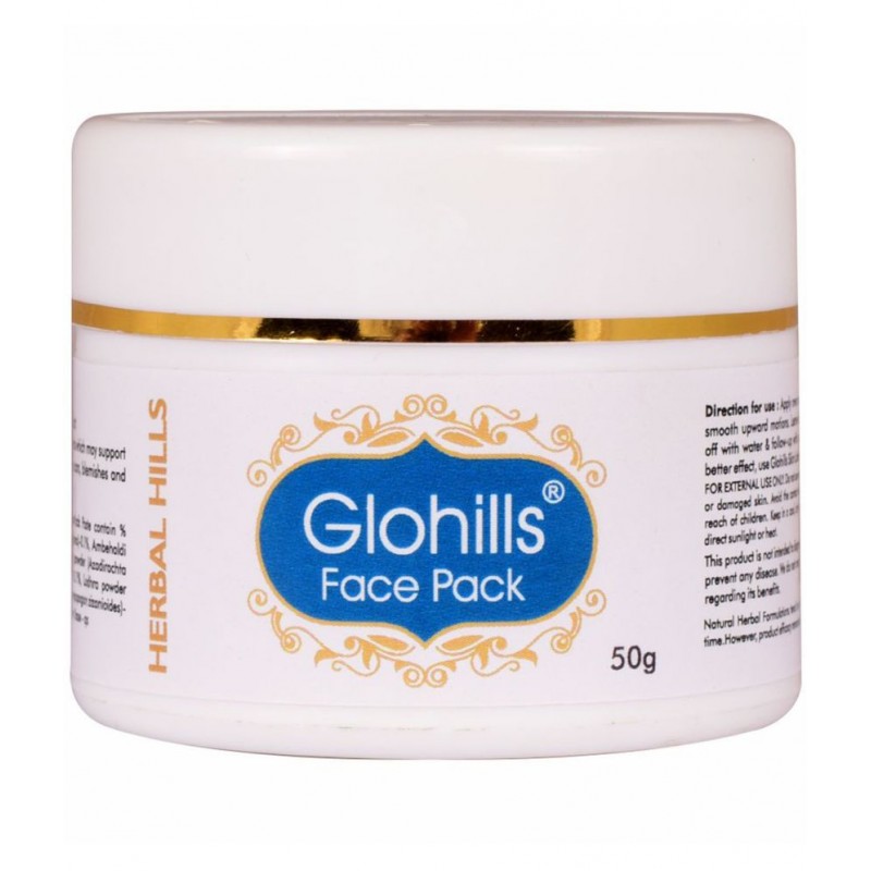 Herbal Hills Glohills Face Pack Paste 50 gm Pack Of 1