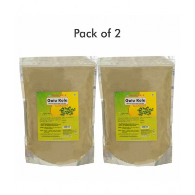 Herbal Hills Gotu Kola Powder 1 kg Pack Of 2