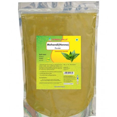 Herbal Hills Mehandi Powder 1 kg Pack Of 1 Herbal Hills Mehandi Powder 1 kg Pack Of 1