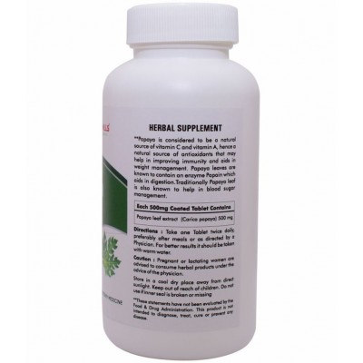 Herbal Hills Papaya Tablet 120 no.s Pack Of 1