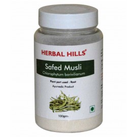 Herbal Hills Safed Musli Powder 100 gm Pack Of 1