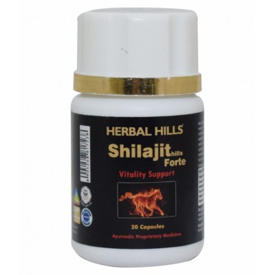 Herbal Hills Shilajithills Forte Capsule 20 no.s Pack Of 1