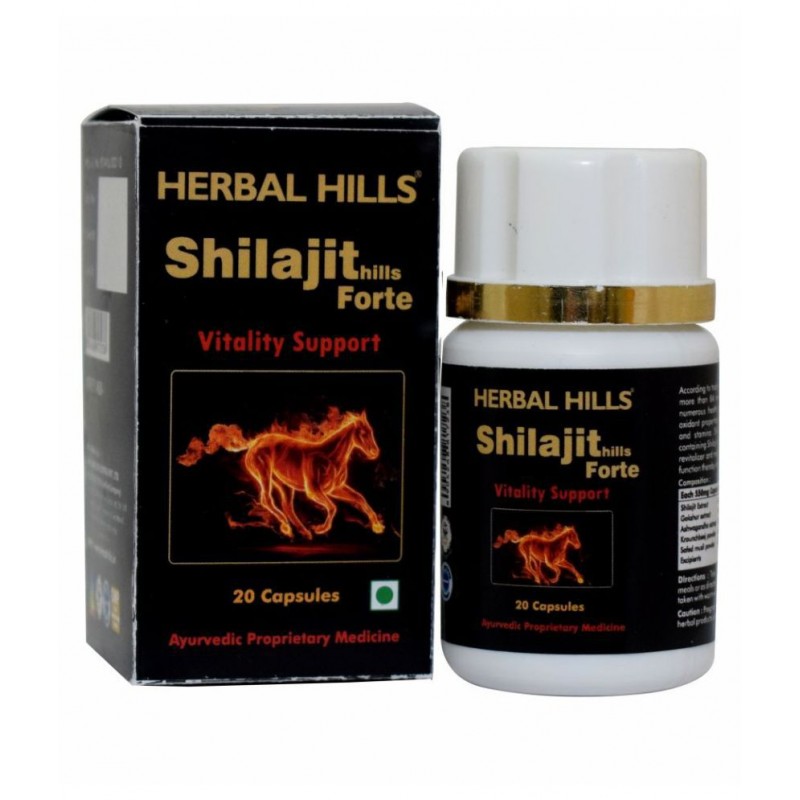 Herbal Hills Shilajithills Forte Capsule 20 no.s Pack Of 1