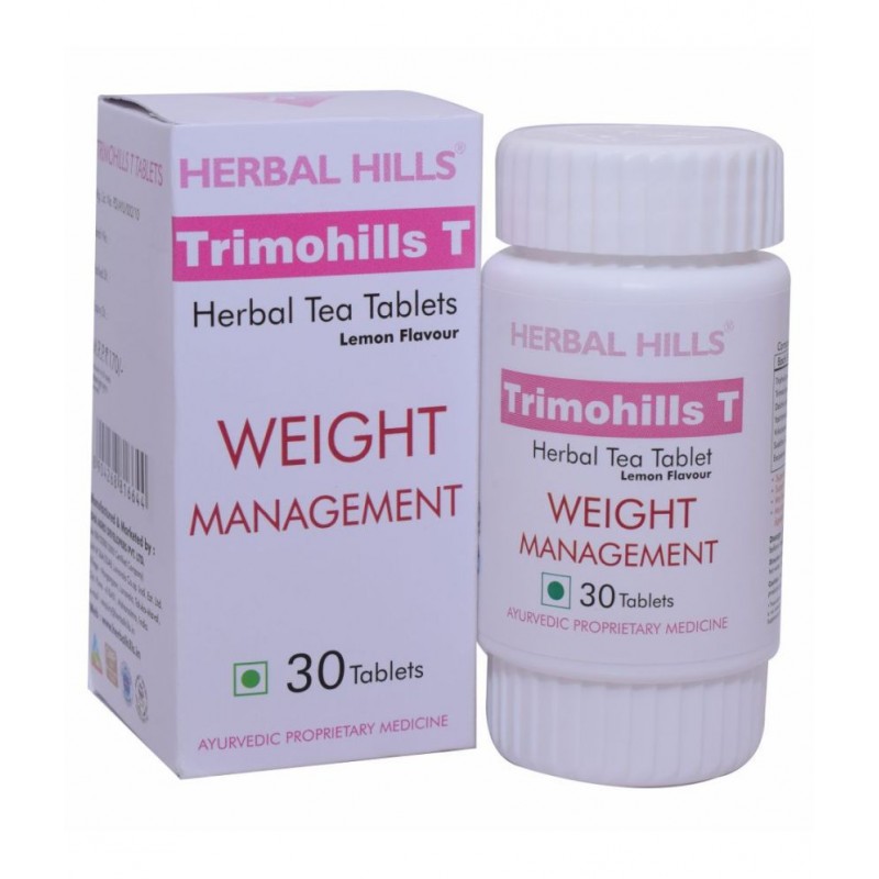 Herbal Hills Trimohills T with Lemon Flavour Tablet 30 no.s Pack Of 1