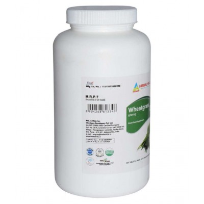 Herbal Hills Wheatgrass Super Saver Pack Tablet 500 no.s Pack Of 1