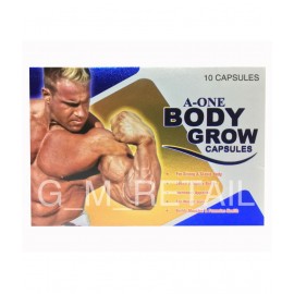 Herbal Veda Body Grow Capsules 4 x 10 = 40cp 40 no.s Unfalvoured Mass Gainer Tablets