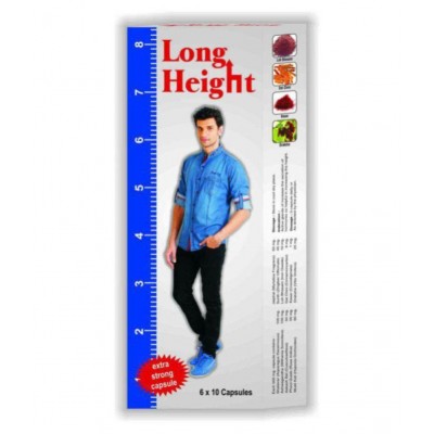Herbal Veda Long Height Capsules (Increase Height) 12 x 10 cp 120 no.s Capsule