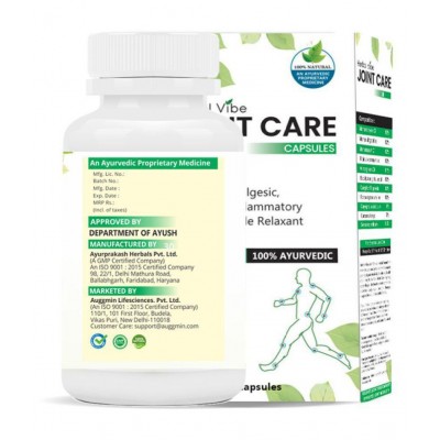Herbal Vibe Joint Pain Tablet Joint Care Capsule 30 no.s Pack Of 1