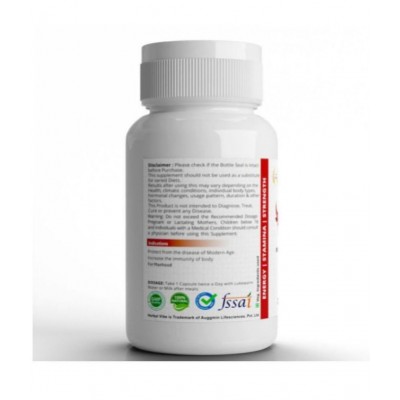 Herbal Vibe Power Capsule and Oil With Shilajit Capsule 30 no.s Pack Of 1