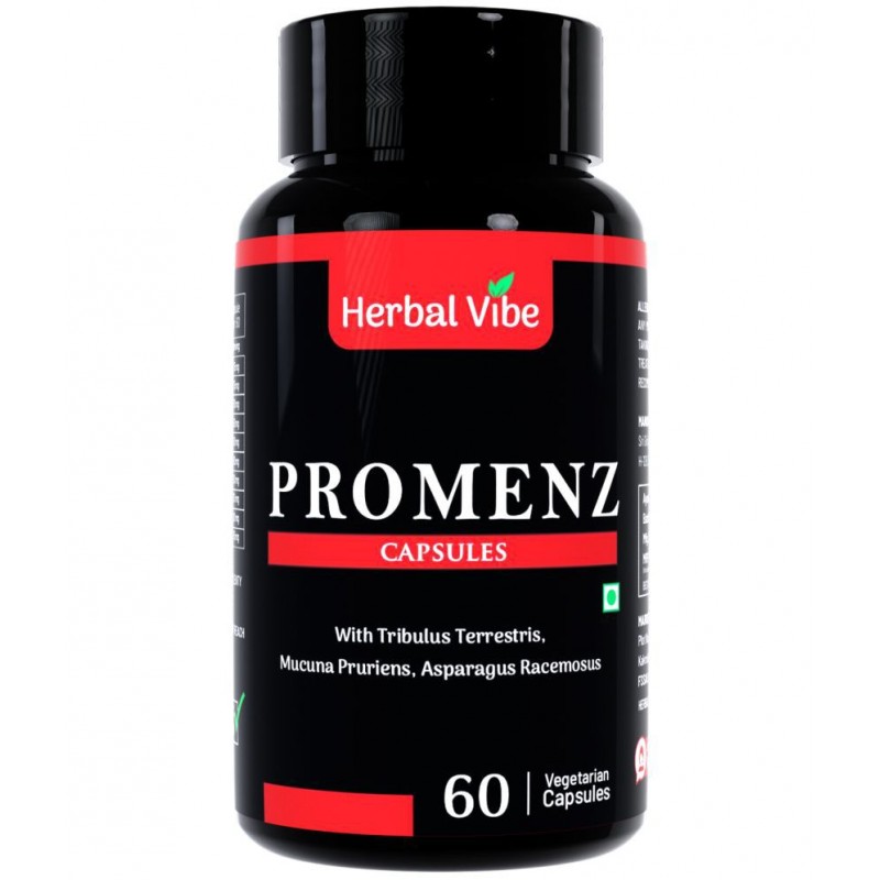 Herbal Vibe Promenz Stamina Tablet Power Health Tablet 60 no.s Pack Of 1