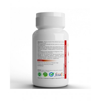 Herbal Vibe Testo Capsules For Men Stamina Booster Capsule 30 no.s Pack Of 1