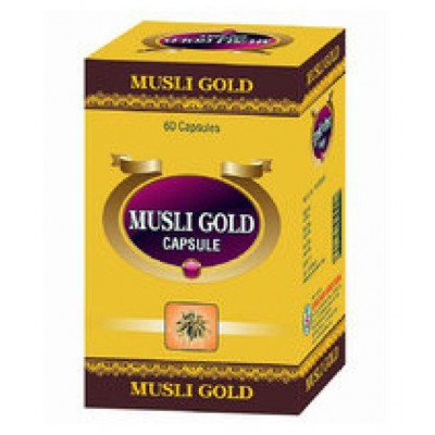 Herbalshoppe Surjichem Musli Gold Capsule 30 no.s Herbalshoppe Surjichem Musli Gold Capsule 30 no.s