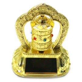 High Quality Solar Prayer Wheel, Solar Mani for Inviting positive vibes, Good Energy and Spiritual blessings