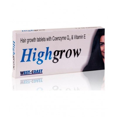 Highgrow Hair Supplement (Biotin, CoQ-10 & Vitamin E) 10 tablets