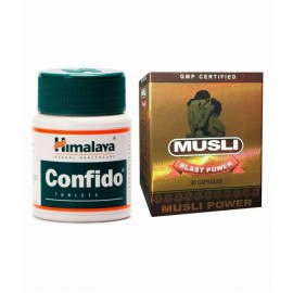 Himalaya Confido Tablets 60 no.s & Musli Blast Power Capsule 30 no.s