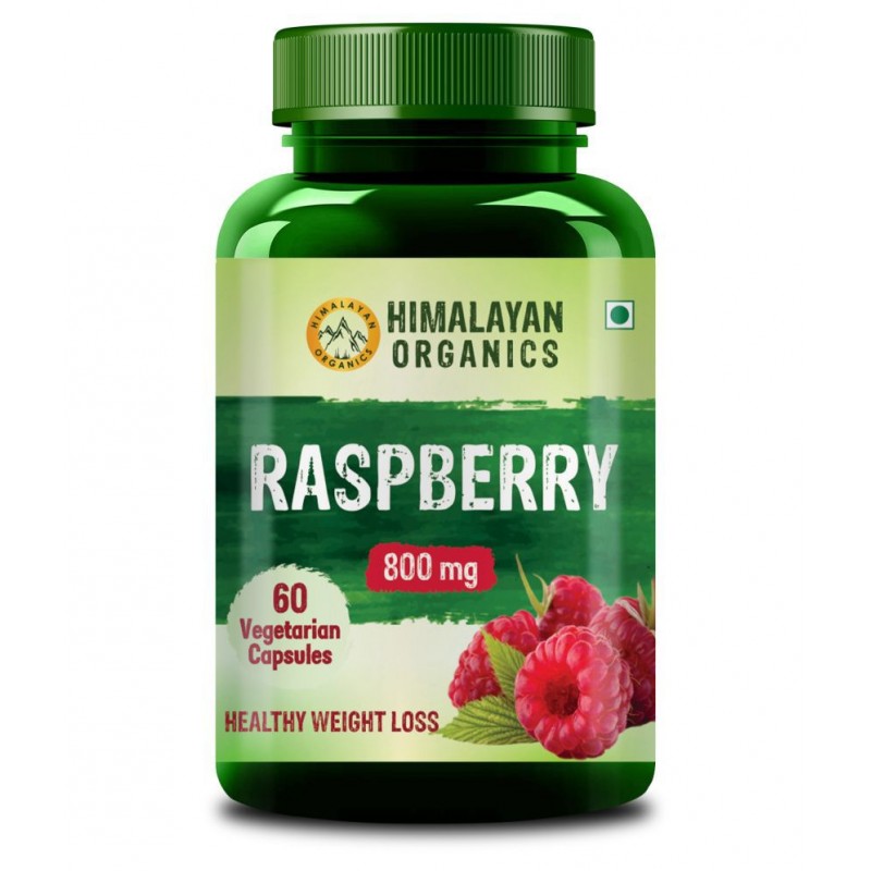 Himalayan Organics Raspberry Ketones Plus with Garcinia 60 no.s Raspberry