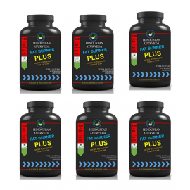 Hindustan Herbal FAT BURNER PLUS 0.2 kg Unflavoured Pack of 6