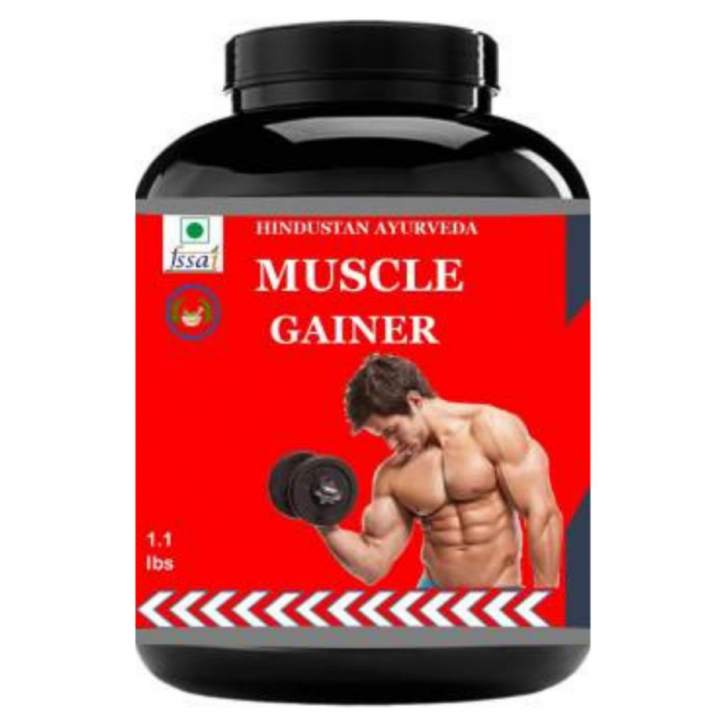 Hindustan Herbal MUSCLES GAINER 0.5 kg Mango Single Pack