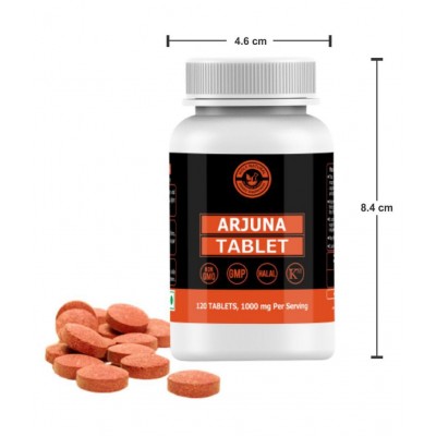Holy Natural Arjuna Tablet Tablet 120 no.s Pack Of 1