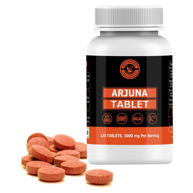 Holy Natural Arjuna Tablet Tablet 120 no.s Pack Of 1