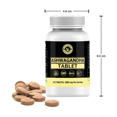 Holy Natural Ashwagandha Tablet 120 no.s Pack Of 1