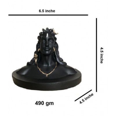 Home Artists Black Polyresin Handicraft Showpiece - Pack of 1 Home Artists Black Polyresin Handicraft Showpiece - Pack of 1