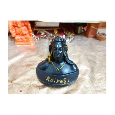 Home Artists Black Resin Handicraft Showpiece - Pack of 1