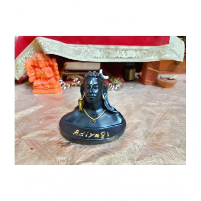 Home Artists Black Resin Handicraft Showpiece - Pack of 1